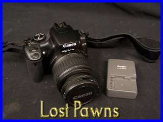 Canon EOS Rebel XTi 10.1mp Digital DSLR Camera w/ EFS 18 55mm Lens 