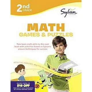 2nd Grade Math Games & Puzzles (Workbook) (Paperback) product details 