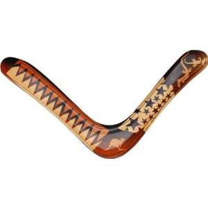  Rangs Boomerangs Blue Angel   decorated wood boomerang 