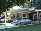 24 x 24 Wall Attached Aluminum Carport Kit (.025), Patio Cover Kit