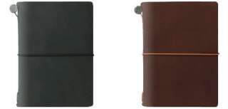 Midori Passport Travelers Notebook   Leather Journal  
