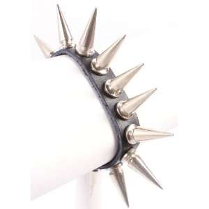   Unisex Leather Bracelet with Multiple Spike Poparazzi Basketball Wives