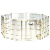 MIDWEST 42 GOLD PET EXERCISE PEN WITH DOOR 546 42 NEW  