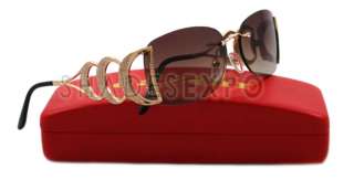 NEW Caviar Sunglasses CR 6844 GOLD C21 CR6844 AUTH  