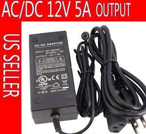   5A Power Supply Adapter for CCTV Security Camera with 1 to 4 splitter