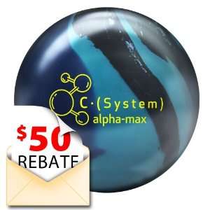  Brunswick C (System) Alpha Max Bowling Ball 12 Lbs Sports 