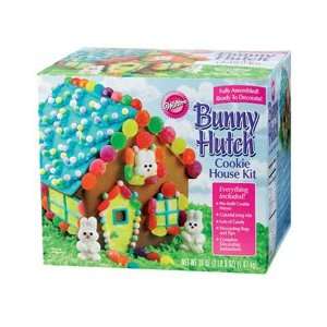 Wiltons Pre Baked and Pre Assembled Bunny Hutch Cookie House Kit 