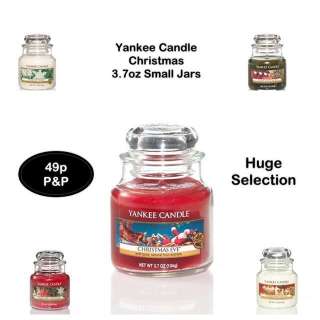Yankee Candle 3.7oz Small Jar CHRISTMAS Scents 49p P&P  