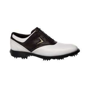  Callaway 2010 FT Chev Golf Shoes  White   Dark Brown 8 M 
