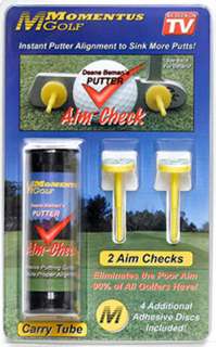 Momentus Golf Deane Bemans Aim Check   Instant Putter Alignment Sink 