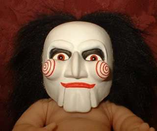 HAUNTED Saw Horror doll puppet EYES FOLLOW YOU OOAK  