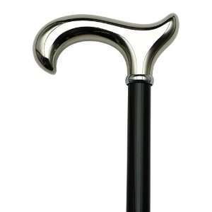  Walking Cane   Ladies derby chrome plated handle, on shiny 