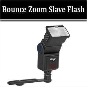  Bounce Zoom Slave Flash with Camera Hot Shoe Bracket for CANON T3I 