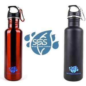  Stainless Steel Water Bottle Canteens 25oz.   Combo 2 Pack 