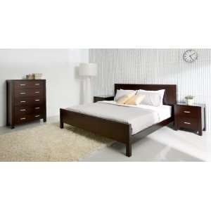   4PC King Bedroom Set in Cappucino By Abbyson Living