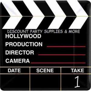 Directors Cut Clipboard Hollywood Lunch Dinner Plates  