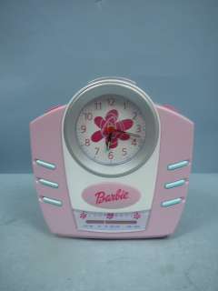 Barbie FM Clock Radio by Mattel  