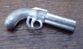 CLUE Game Piece Part PARKER BROTHERS Revolver WEAPON  