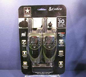 New Cobra 30 Mile Army Grade 2 Way Radio Micro Talk 2662 Channel 