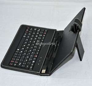 BlackCase USB Keyboard For 7 Coby Kyros MID7012/MID7125/MID7024 