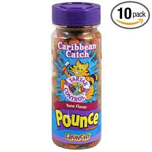 Pounce Caribbean Catch Tartar Control, Tuna, 4.5 Ounce Canisters (Pack 