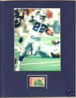 Dallas Cowboys,EMMETT SMITH,Collectible FOOTBALL Stamp  