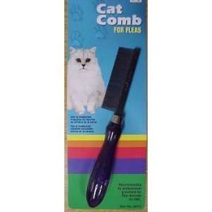 com Flea Comb For Cats With Wood Handle (Catalog Category Cat / Cat 