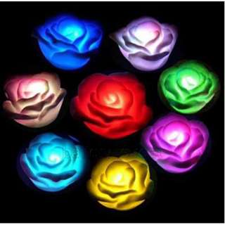 Best Present for Christmas X mas eve LED Multi Colored Roses