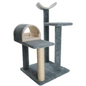  Luxury Cat House with Scratching Post and Cradle  Color 