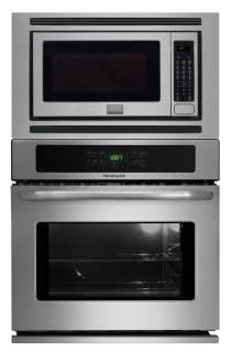   30 Stainless Steel Self Cleaning Wall Oven Microwave Combo  