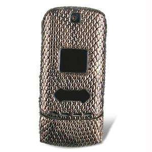   for Motorola KRZR CDMA   Alligator Brown Cell Phones & Accessories