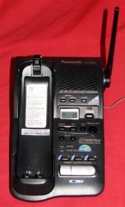 PANASONIC KX TG2382B SINGLE HANDSET CORDLESS PHONE SYS  