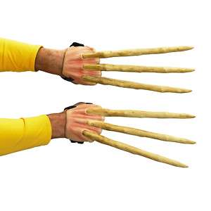 Mens Marvel X Men Origins Wolverine Costume Bone Claws  