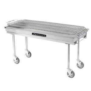  Adcraft 60 Stainless Steel Charcoal Grill Patio, Lawn & Garden