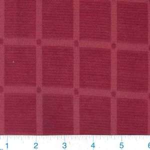  56 Wide Chenille Fabric Blocks Ruby Red By The Yard 