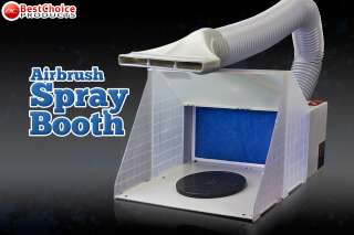   Spray Booth Kit Paint Craft Odor Extractor Hobby Crafts Figurines New