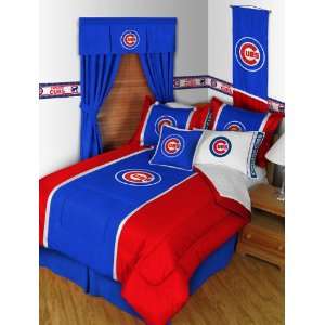  Chicago Cubs MVP Twin Comforter Bright Blue Sports 