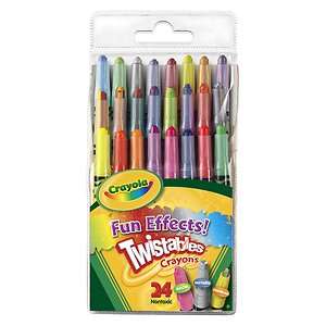 Crayola   24 Mini Twistables Special Effect Crayons  