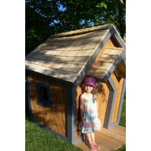  Kids Crooked House   Original Playhouse Toys & Games