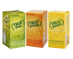 True Lemon Lime & Orange 100% Natural Crystallized Citrus   300ct 