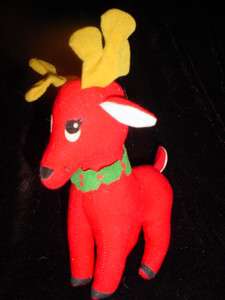  DREAM PETS Red Reindeer DAKIN Christmas Stuffed Plush Animal  
