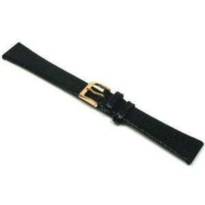   Leather Lizard Grain Padded Watch Band 18mm Arts, Crafts & Sewing