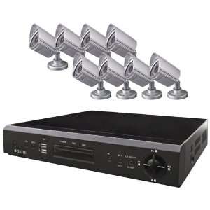  CLOVER PAC16608 16 CHANNEL DVR WITH 8 DAY/NIGHT OUTDOOR 