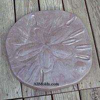 Sand Dollar concrete plaster cement stepping stone mold  