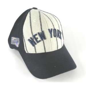 New York Yankees Cooperstown Collection Throwback Navy Striped Ballcap 