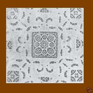Antique Italian lace cutwork hand Embroidery designs  