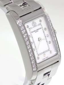   Baume & Mercier Quartz Stainless Steel Diamond Women Watch  