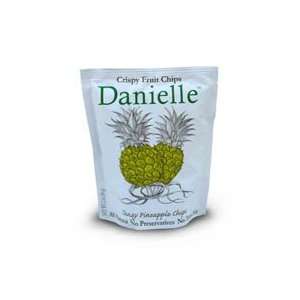 Danielle Premium Hand Cooked Chips Tangy Pineapple (Pack of 4)  