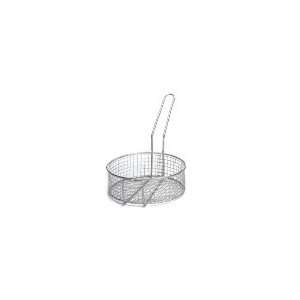   Steel Cooking Basket, 10 1/2 x 3 1/2 in Round