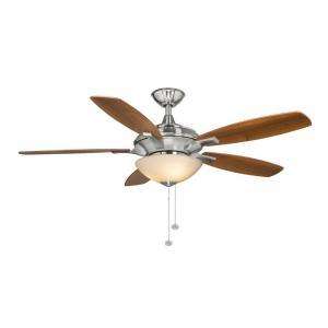 Hampton Bay Springview 52 in. Brushed Nickel Ceiling Fan Model # 14922 